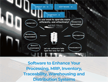 Tablet Screenshot of merit-trax.com